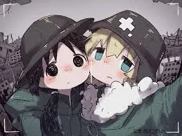 Girls Last Tour x Guts & Blackpowder | Chito and Yuuri