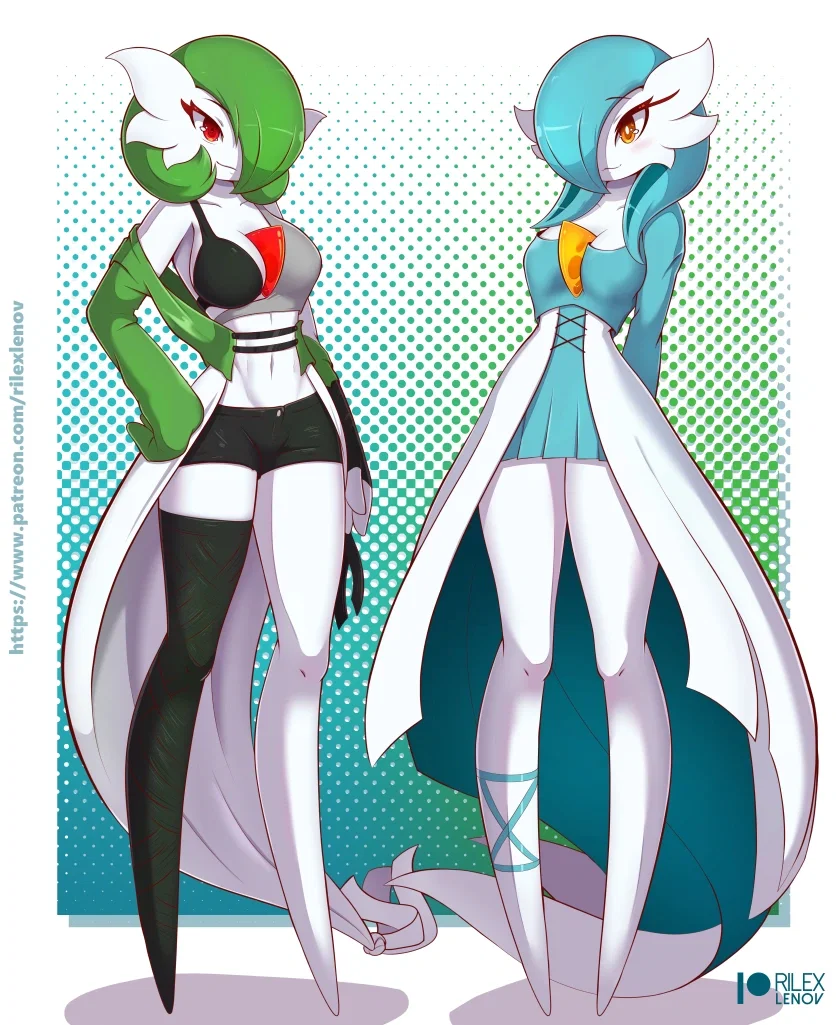 Midori & Linna | Gardevoir Twin Sisters