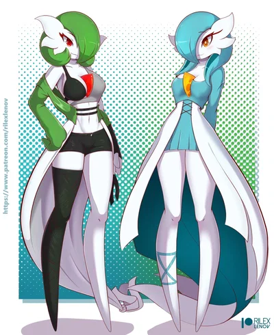 Midori & Linna | Gardevoir Twin Sisters