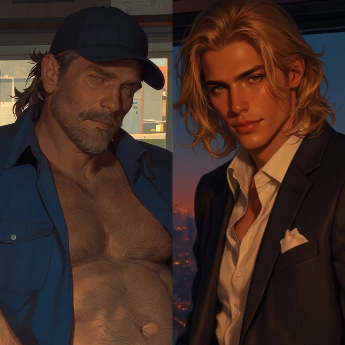 Ed Shelley and Anselmo Morante || Alpha CEO want your omega husband