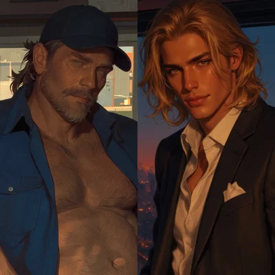 Ed Shelley and Anselmo Morante || Alpha CEO want your omega husband