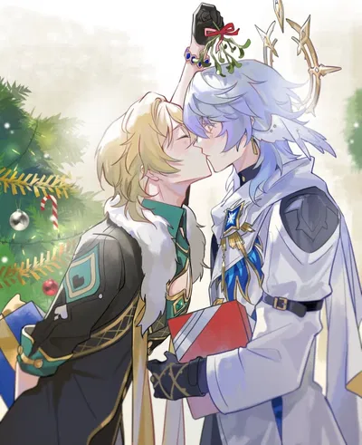 Yandere Aventurine under the Mistletoe | HSR
