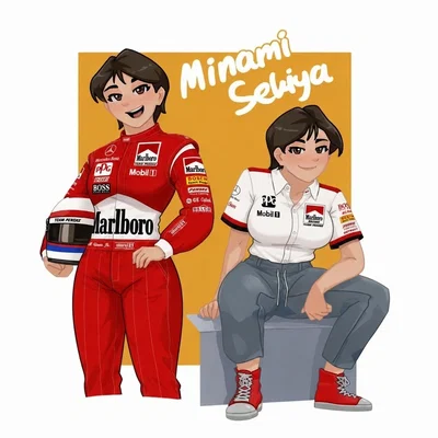 YOUR JAPANESE RACING DRIVER GIRLFRIEND - MINAMI SEKIYA