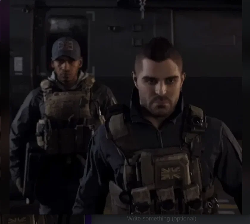 Kyle 'Gaz' Garrick and Johnny 'Soap' MacTavish - Monster AU