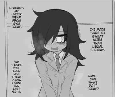 Tomoko kuroki , Lewd best friend