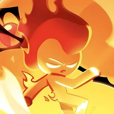 Fire Spirit cookie  𝄞݂۫   