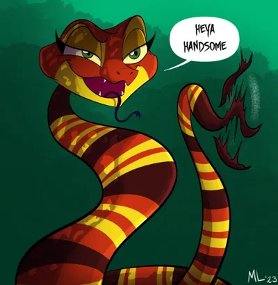Zaina the coral snake