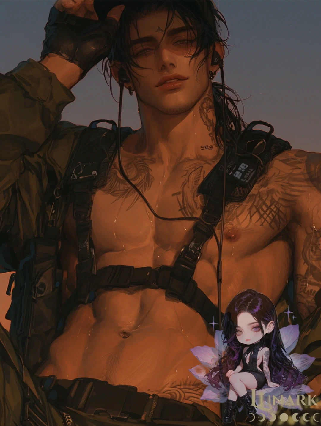 Isaac - Military himbo