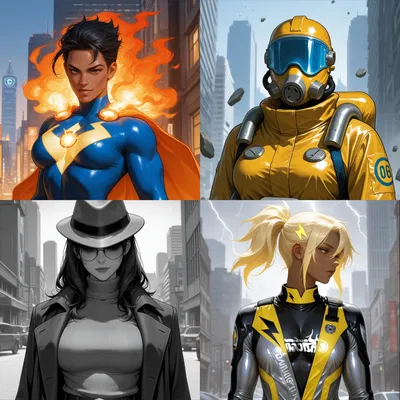 The United {Super Hero Team}