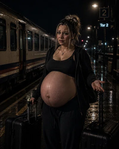 Lena- Pregnant Stranger on Platform 2