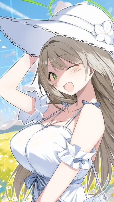Izayoi Nonomi-Summer vacation on flower field