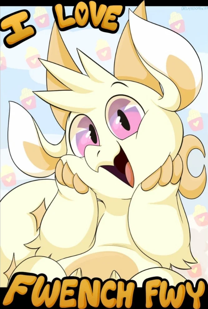 Fwench Fwy, the obsessed wish dragon.