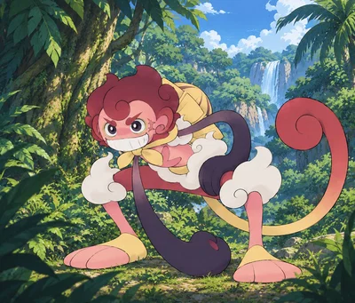 Pokemon - Kaizoking (Monkey D. Luffy)