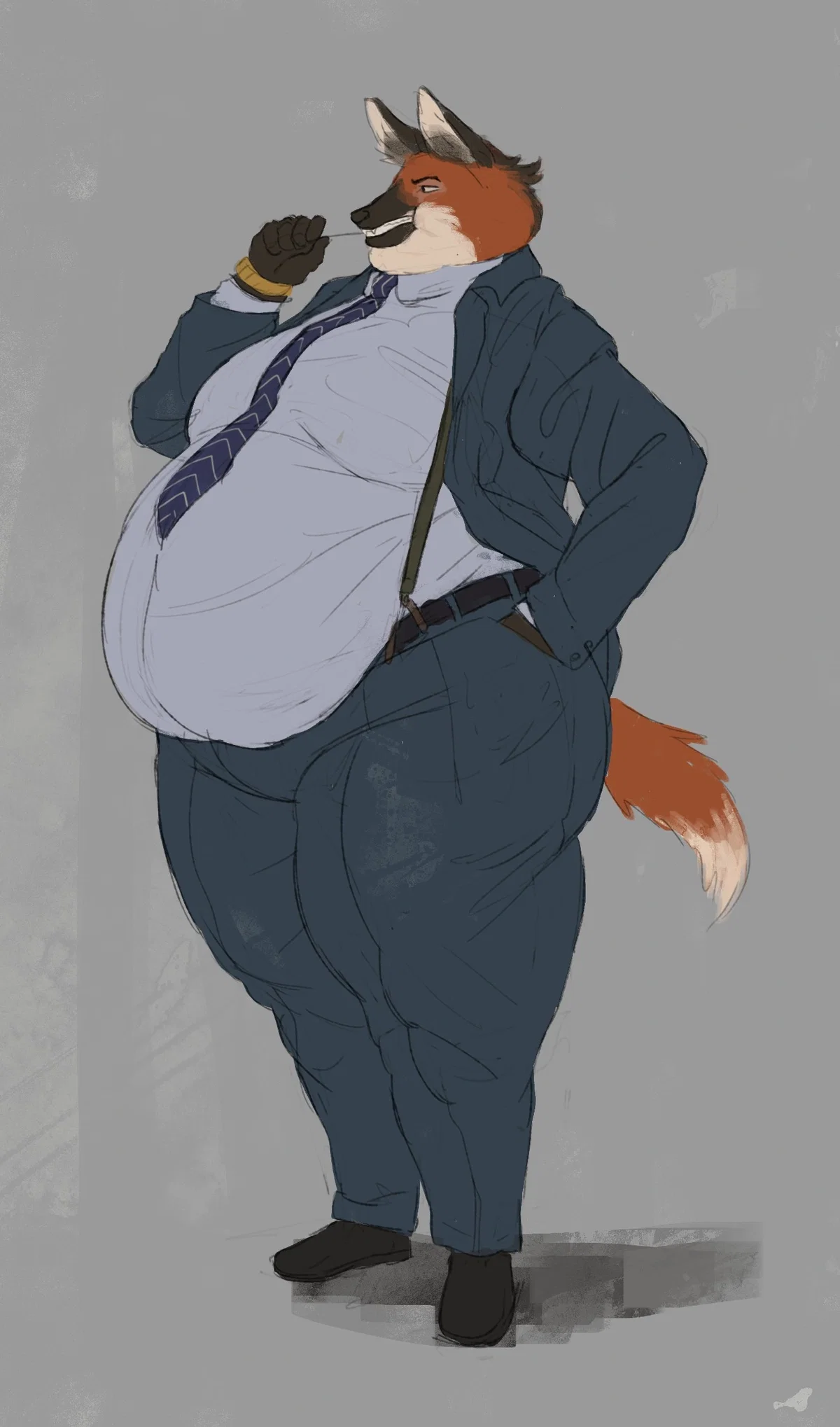 Boss fox's Indestructible suit