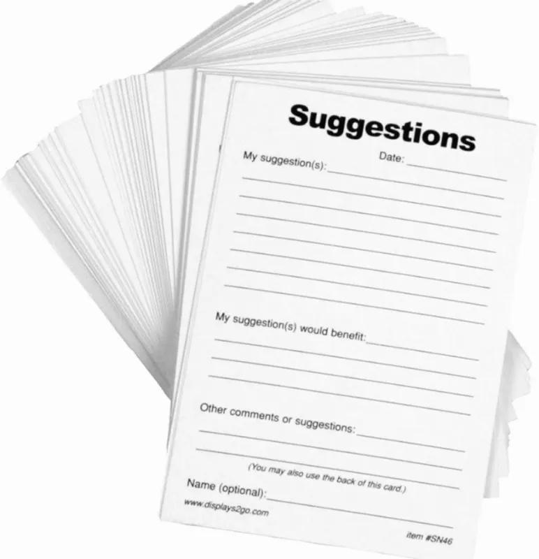 Suggestion Inbox 