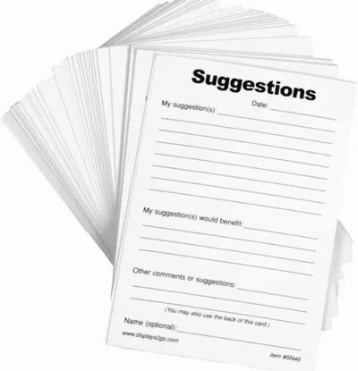 Suggestion Inbox 