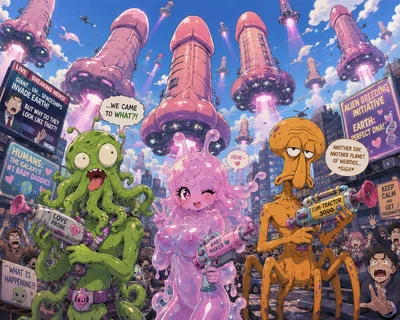 ✨ Not Your Typical Alien Invasion