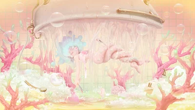 Bleeding Bubble Mermaid