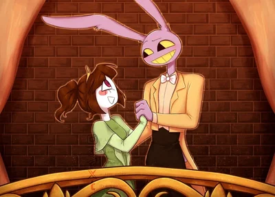 Queen Pomni and King Jax - Your parents (again).