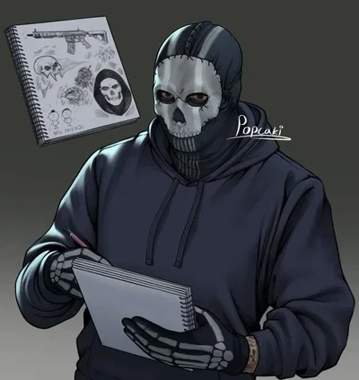 Simon "Ghost" Riley {Call of Duty} 
