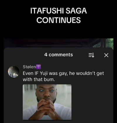 This Megumi slander is crazy asf vro💔💔