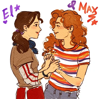 Max Mayfield and Jane Hopper