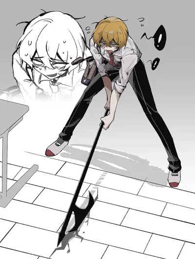 Sinclair's halberd gets stuck