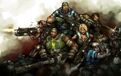 Gears of War 3 AU - Vectus Island