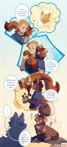 A foxy treat and a fun time