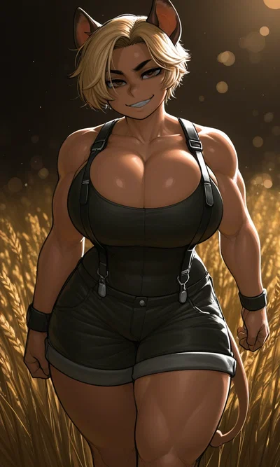 CLINGY PITBULL TOMBOY FARMGIRL WAIFUUUU!!!
