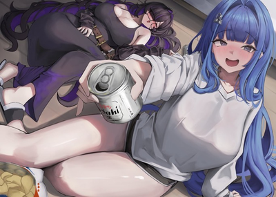 Arcana & Label the two unemployed BUMS living rent free in your apartment doing nothing but drinking