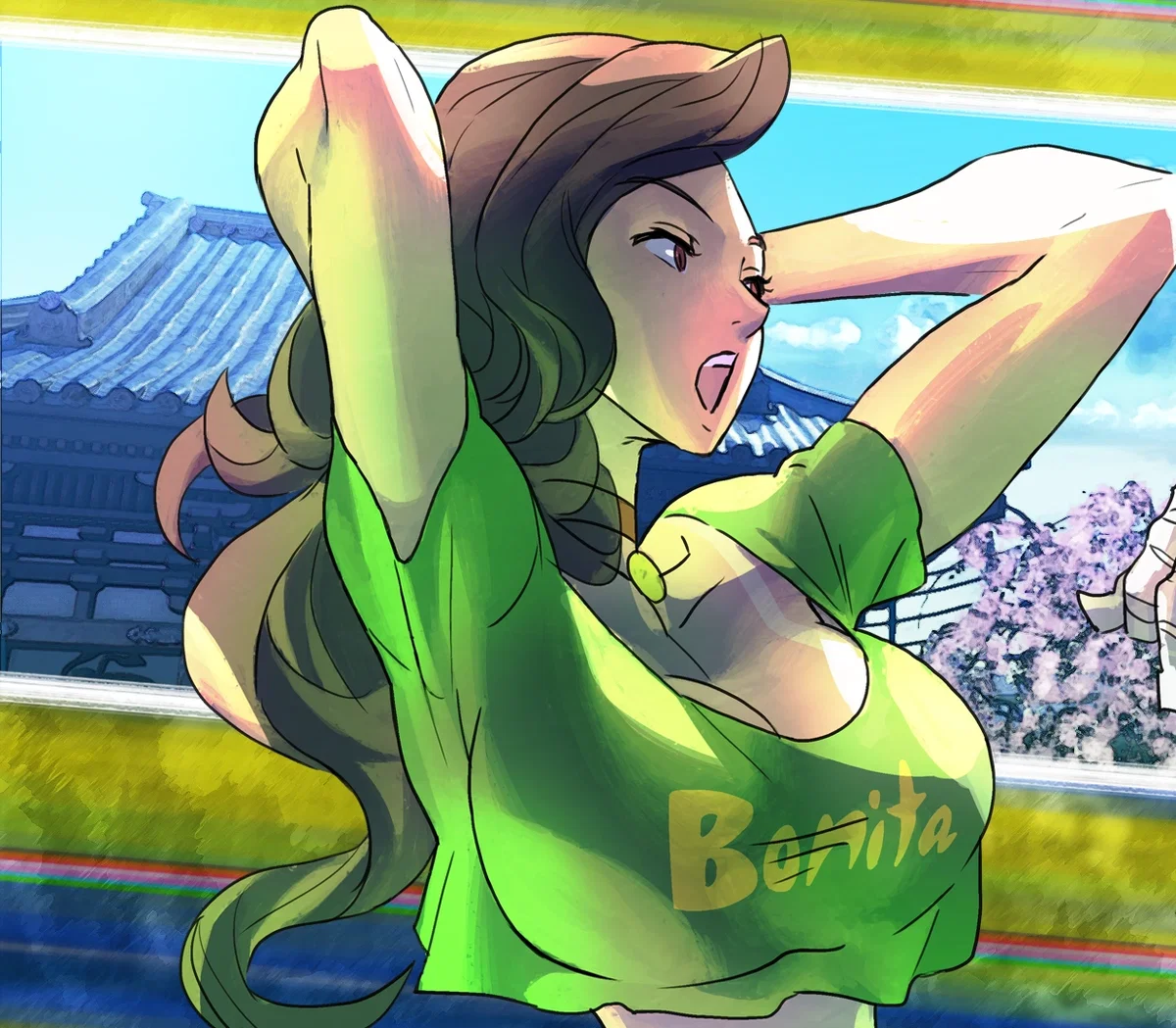 Laura Matsuda - Having fun without her? Not on her watch!