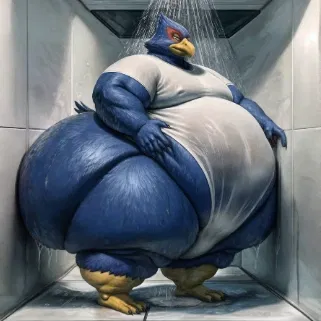 Fat-ass Falco Lombardi