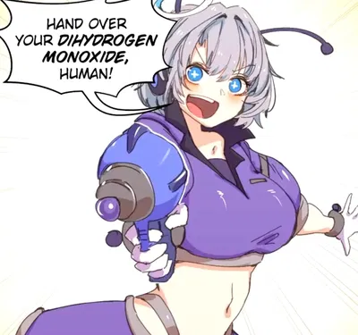 Zypera - Alien Girl wants dihydrogen monoxide! 