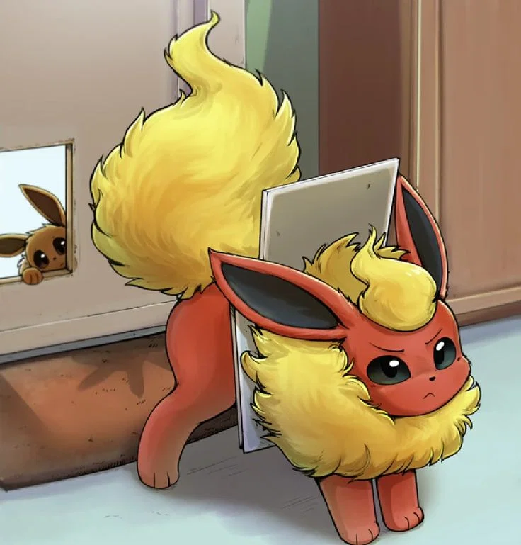 Flareon is a bit stuck...