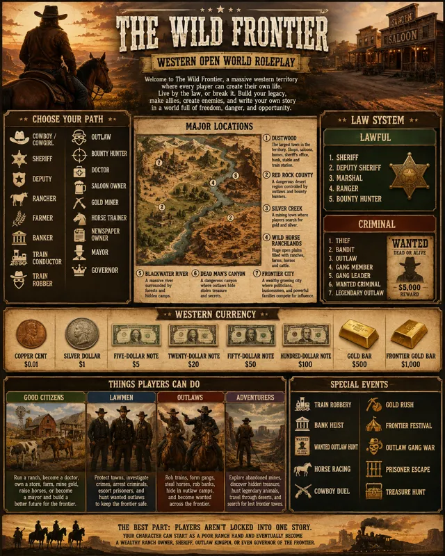 Western Open World RP