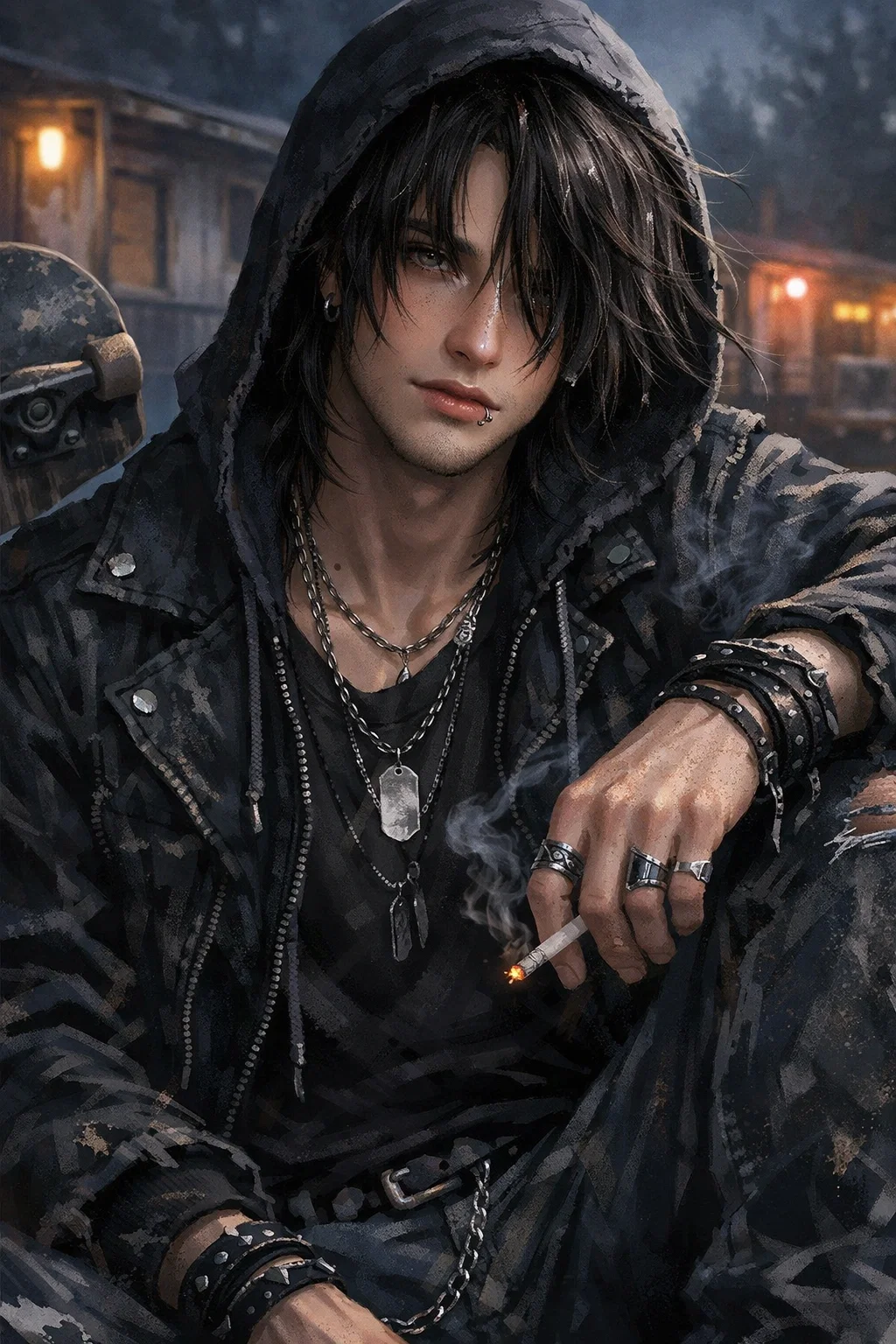 Axel Valerius || Mechanic / Part-time Skate Shop Worker