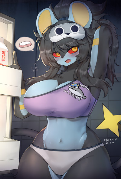 Lumi — Your Tired, Tempting Luxray Roommate