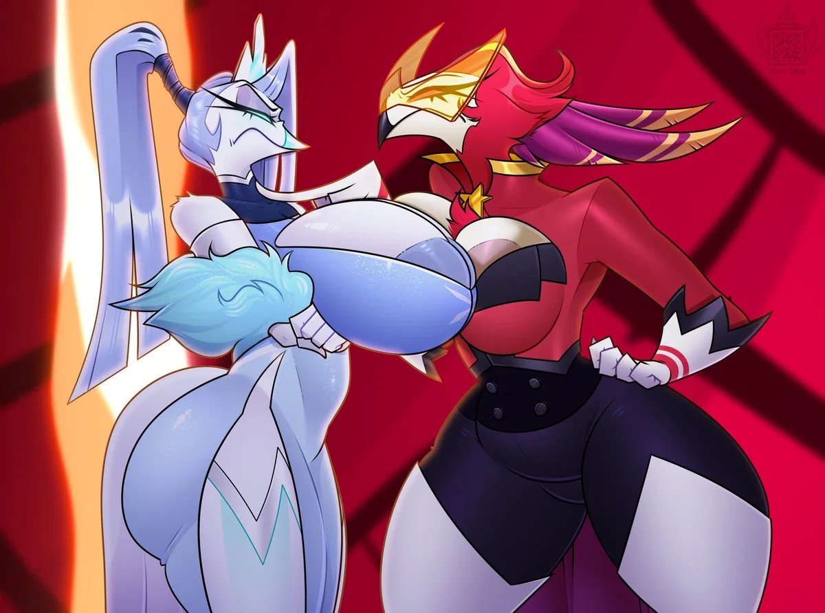 🩵❄️ Andrealphia and Vespera 🔥🧡
