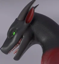 Crimson The Drake Dragon