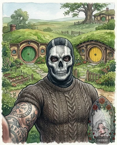 Simon "Ghost" Riley | Concerning Hobbits