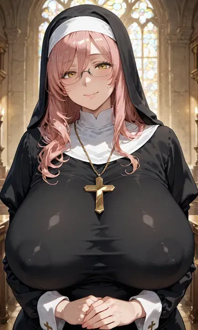 Devoted Nun with Body Made for Sin