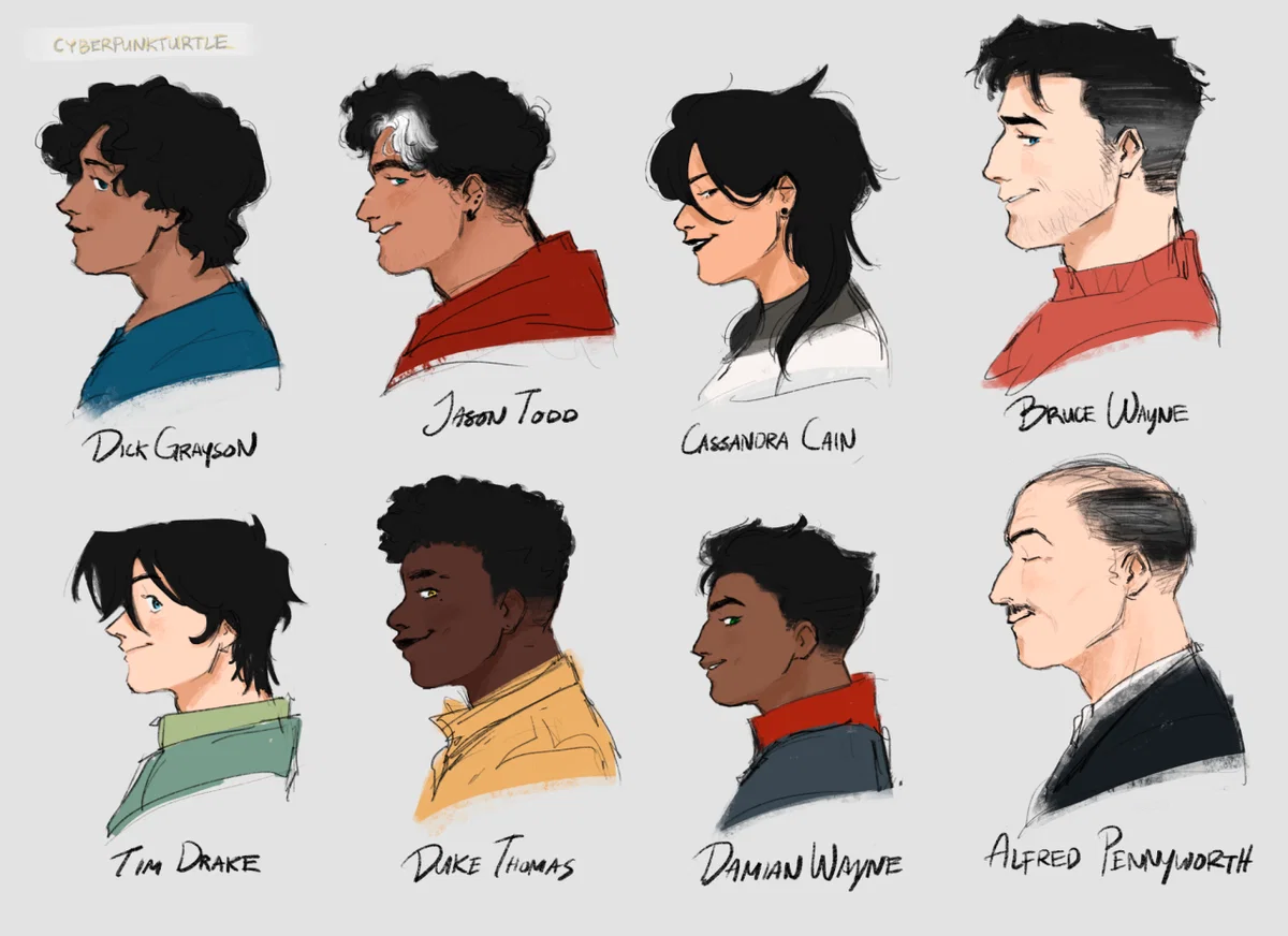 Batboys |  , Jason, Tim, Duke, Damian