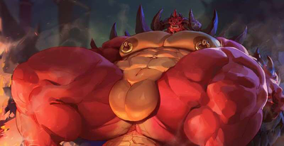 Powerful demon King