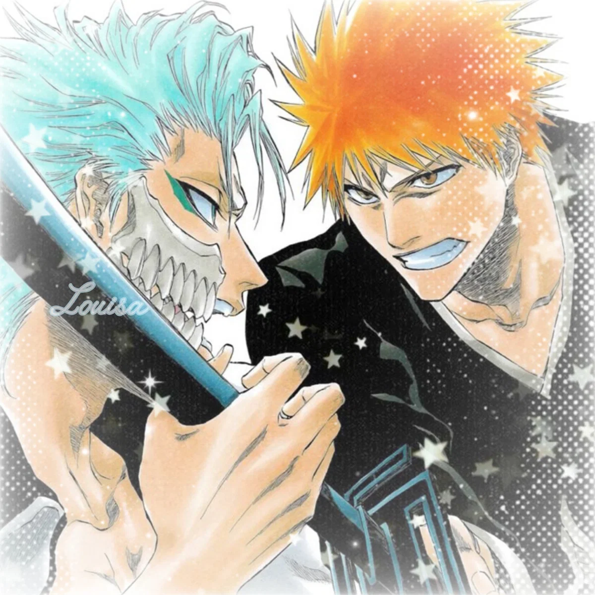Grimmjow and Ichigo 