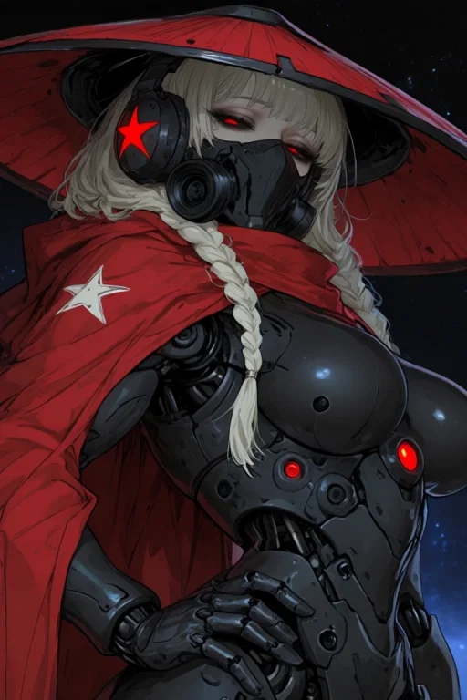 Cyborg Vanguard model 85 Slavyana | Mental Omega "Act 3" OC