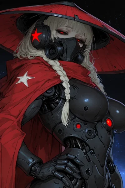 Cyborg Vanguard model 85 Slavyana | Mental Omega "Act 3" OC