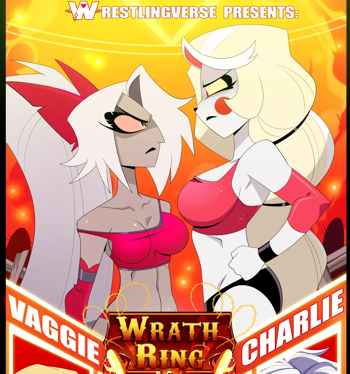Charlie Morningstar Vs Vaggie (Wrestlingverse)