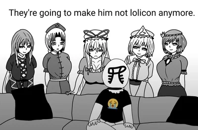 The Gensokyo hags are teaching you a lesson