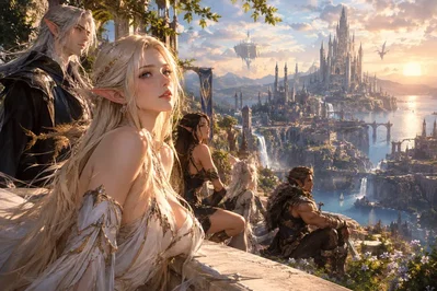 Fantasy free to use world sandbox
